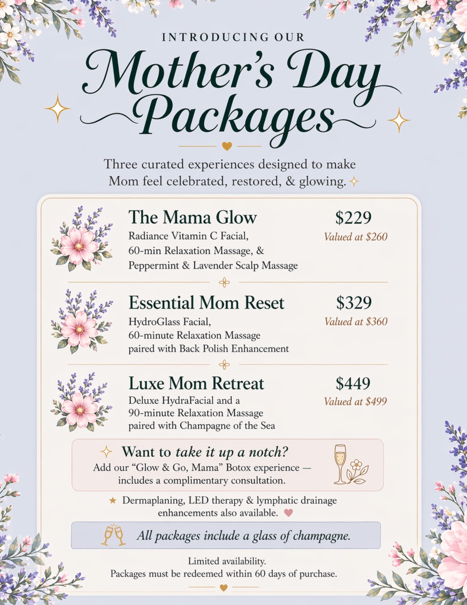 Mother's Day Packages